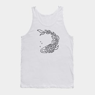 Mountain Fish Tank Top